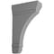 Ekena Millwork 2 1/4"W x 6"D x 10"H Stockport Wood Vintage Decor Bracket, Pebble Grey BKTWD02X06X10STPG - alternate 1